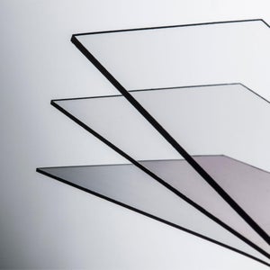 Plaques plexi sur mesure extrudé - Transparent / Diffusant / Opaque