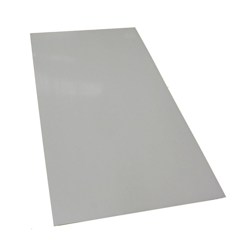 Plaque pmma 3 mm blanc brillant L.100 x 50 cm
