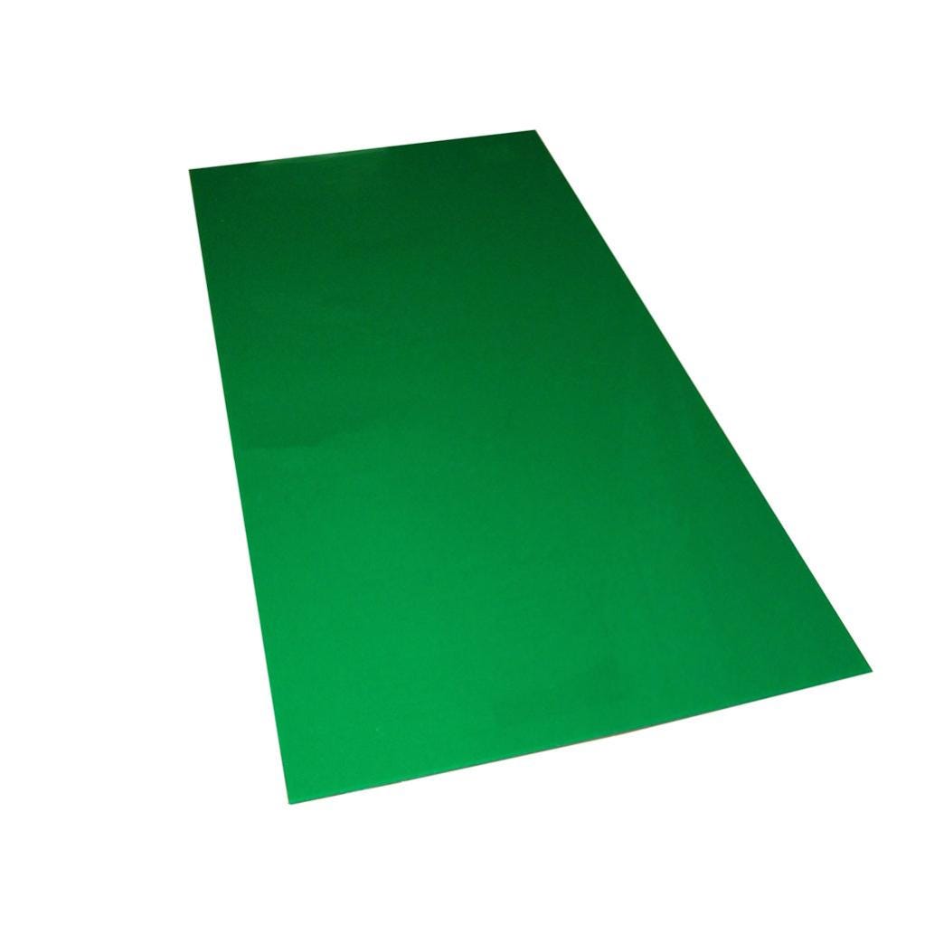 Plaque PVC expansé couleur Bleu, E : 5 mm, l : 100 cm, L : 100 cm