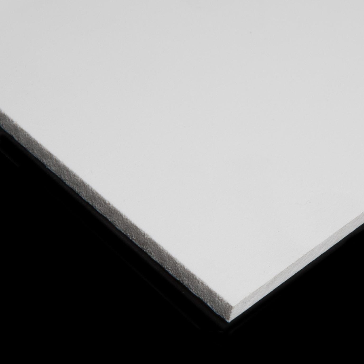 Plaque PVC expansé 3 mm blanc lisse L.100 x 60 cm