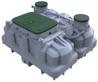 Pack Assainissement Non Collectif ECOFLO 5 EH Sortie Haute Pompe De pack-assainissement-non-collectif-ecoflo-5-eh-sortie-haute-pompe-de