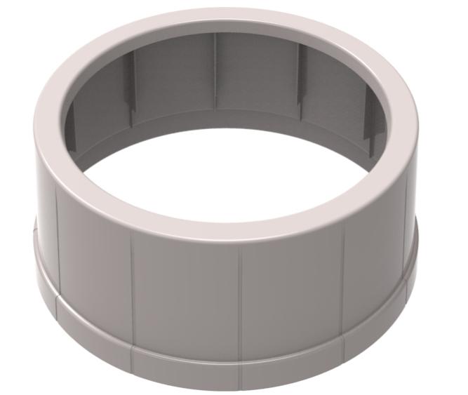 Réhausse ronde pour fosse septique ECOFLO5 Leroy Merlin