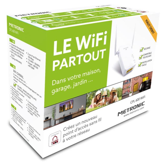 Metronic - Prise connectée WiFi - Prises programmables - Rue du