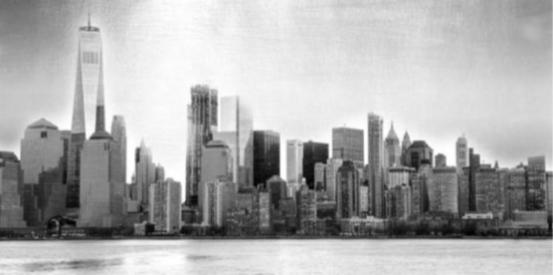 Tableau Sur Toile New York 200x100cm - Visario - Prêt à Accrocher