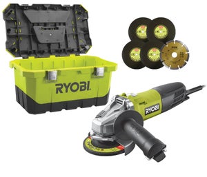 RYOBI ONE+ RAG18115-0 Meuleuse d'angle 115mm (sans batterie) 18V