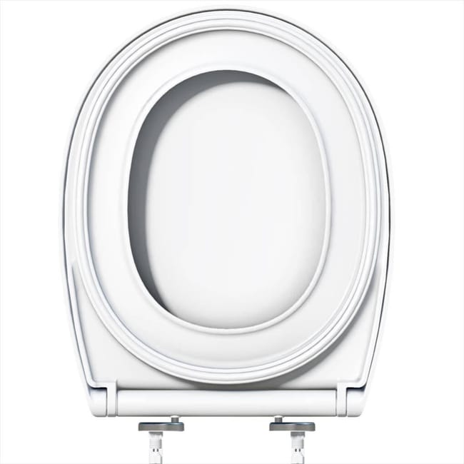 Abattant d clipsable avec frein de chute plastique Push n clean