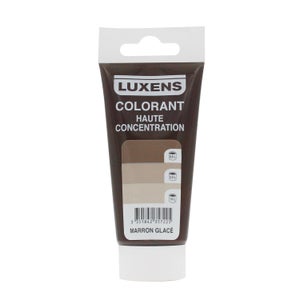 Peinture Bois Extérieur / Intérieur Luxens, Marron Satiné 0.5 L