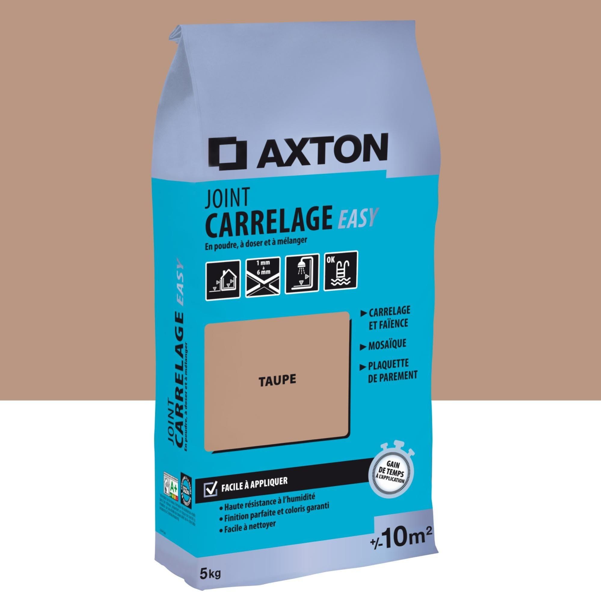 Joint carrelage / mosaïque AXTON brun taupe 5