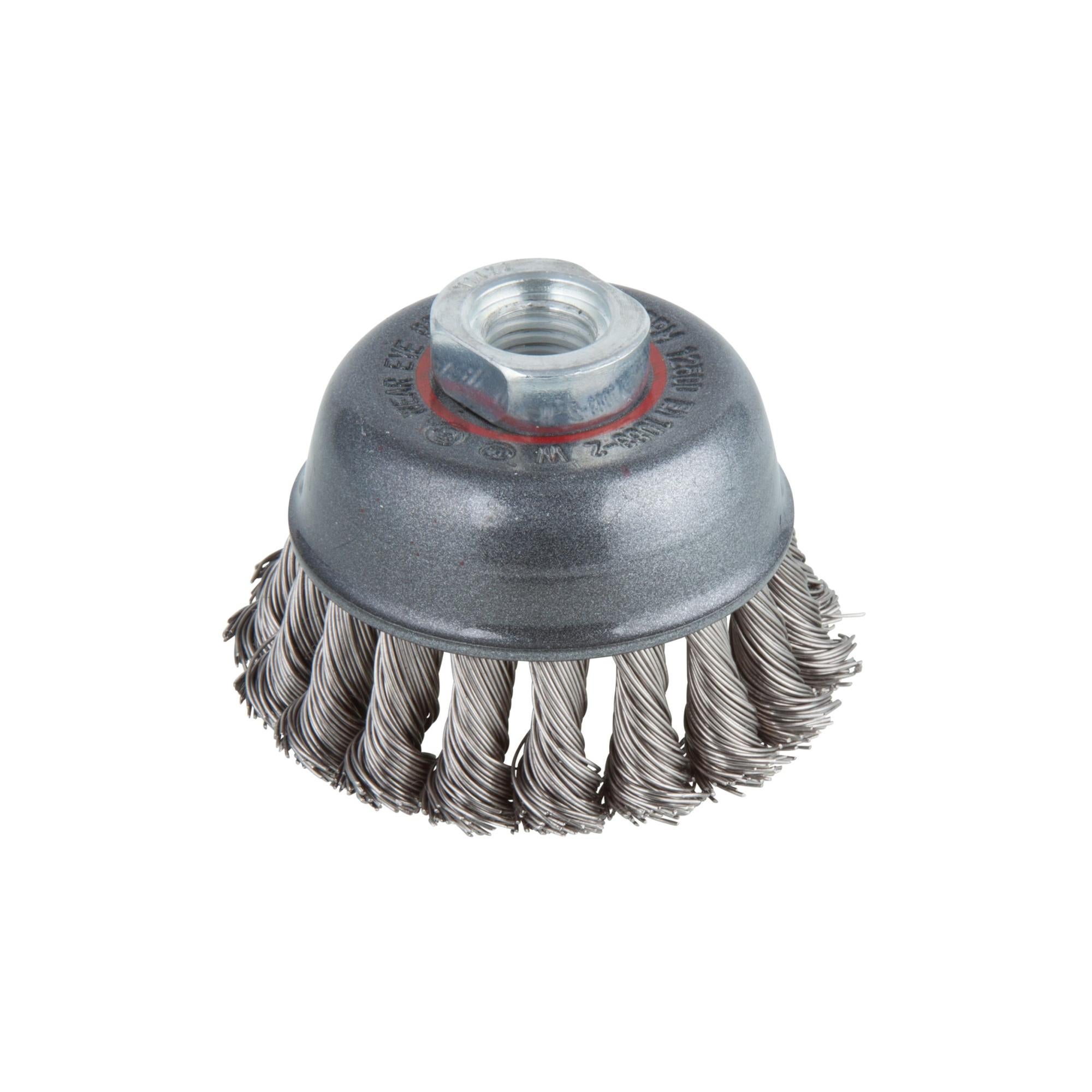 Brosse métallique pour multimatière WOLFCRAFT 2700000, Diam.75 mm ...