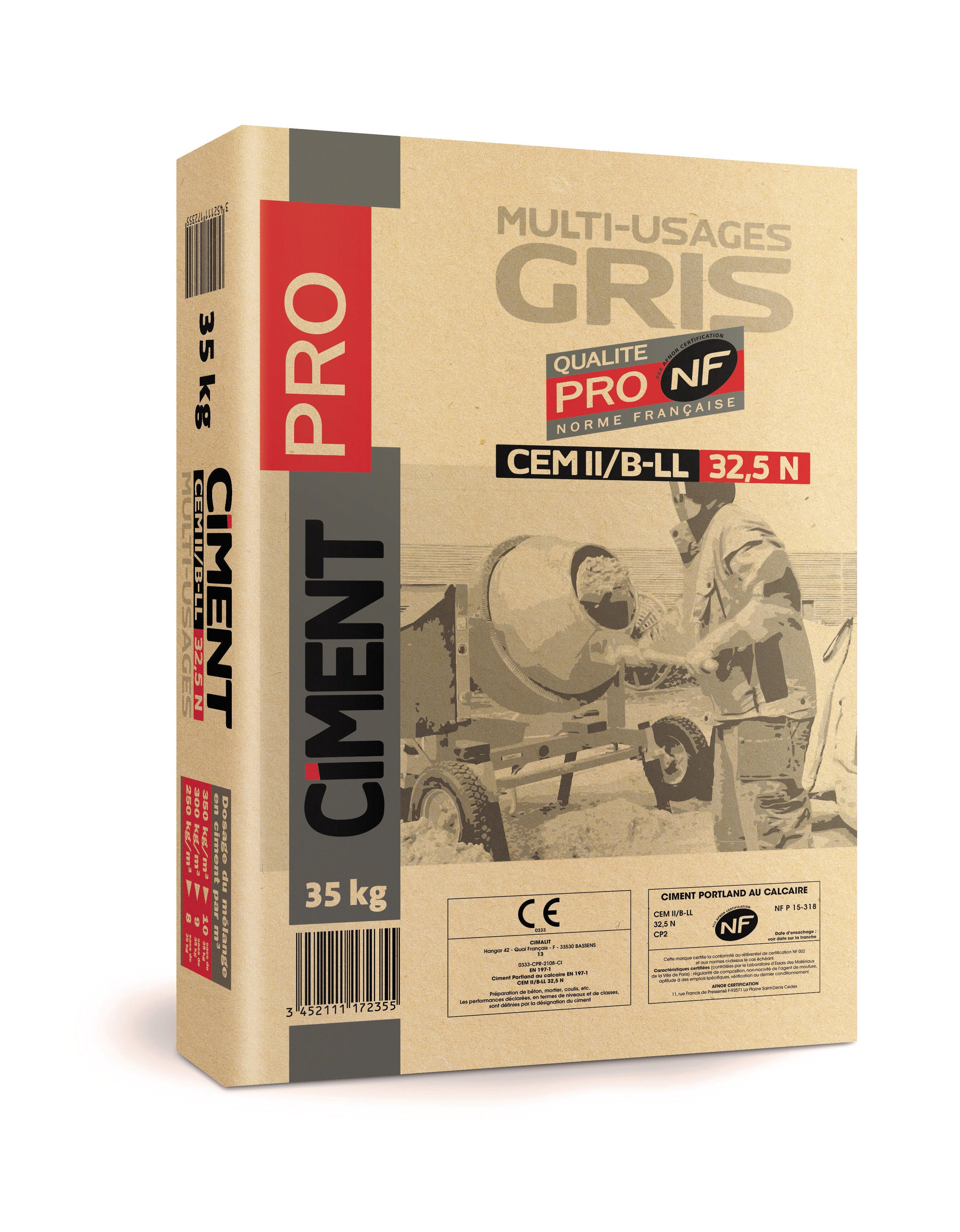 Ciment leroy merlin clearance prix