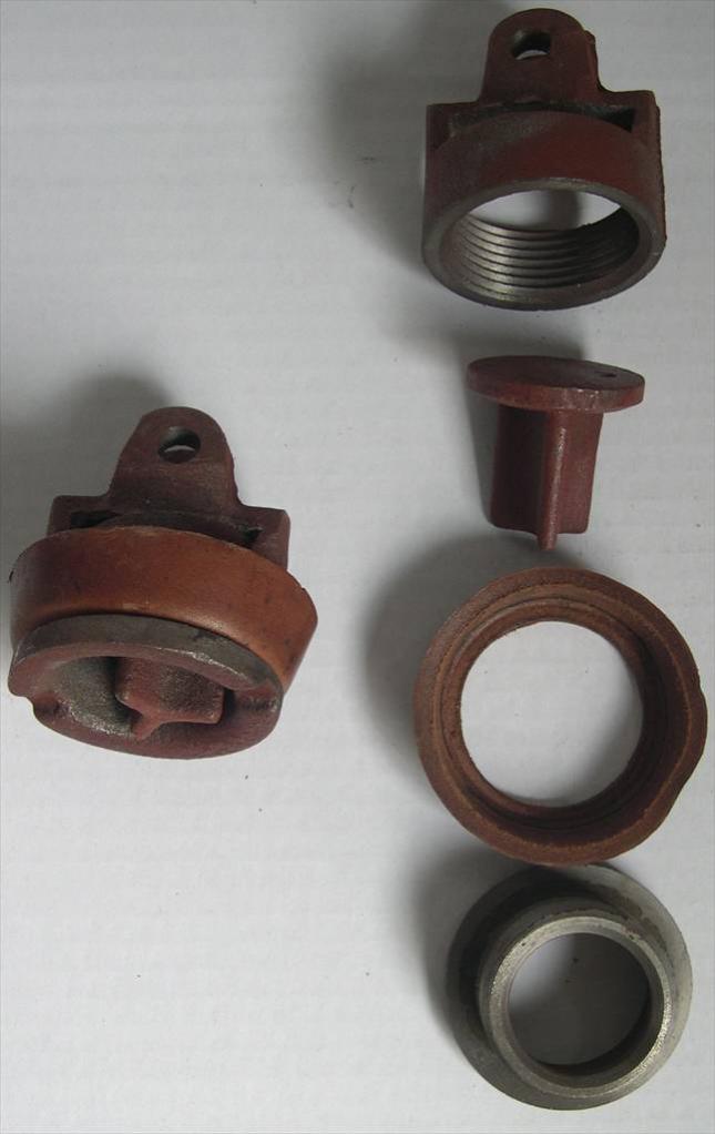 Joint cuir pour pompe à main de Ø 75 mm
