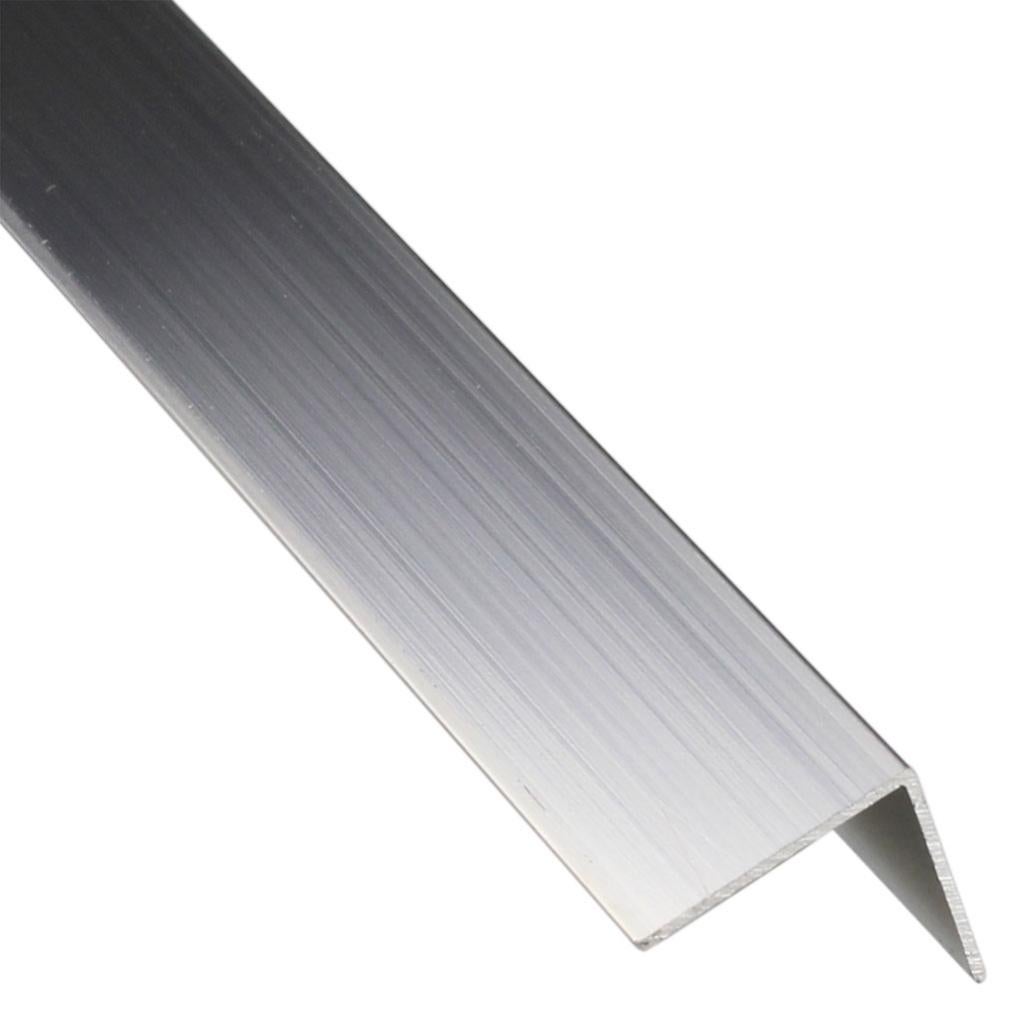 Cornière Aluminium 50x30x2mm - Longueur 2m - Profilé L Résistant Pour Bricolage Intérieur/Extérieur