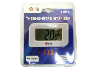 LICHENGTAI Thermomètre Mural Intérieur Baromètre Thermomètre