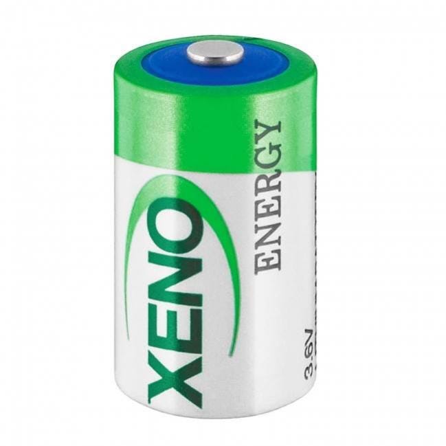 Pile baton lithium 3.6V 1/2 Xeno, pour alarme