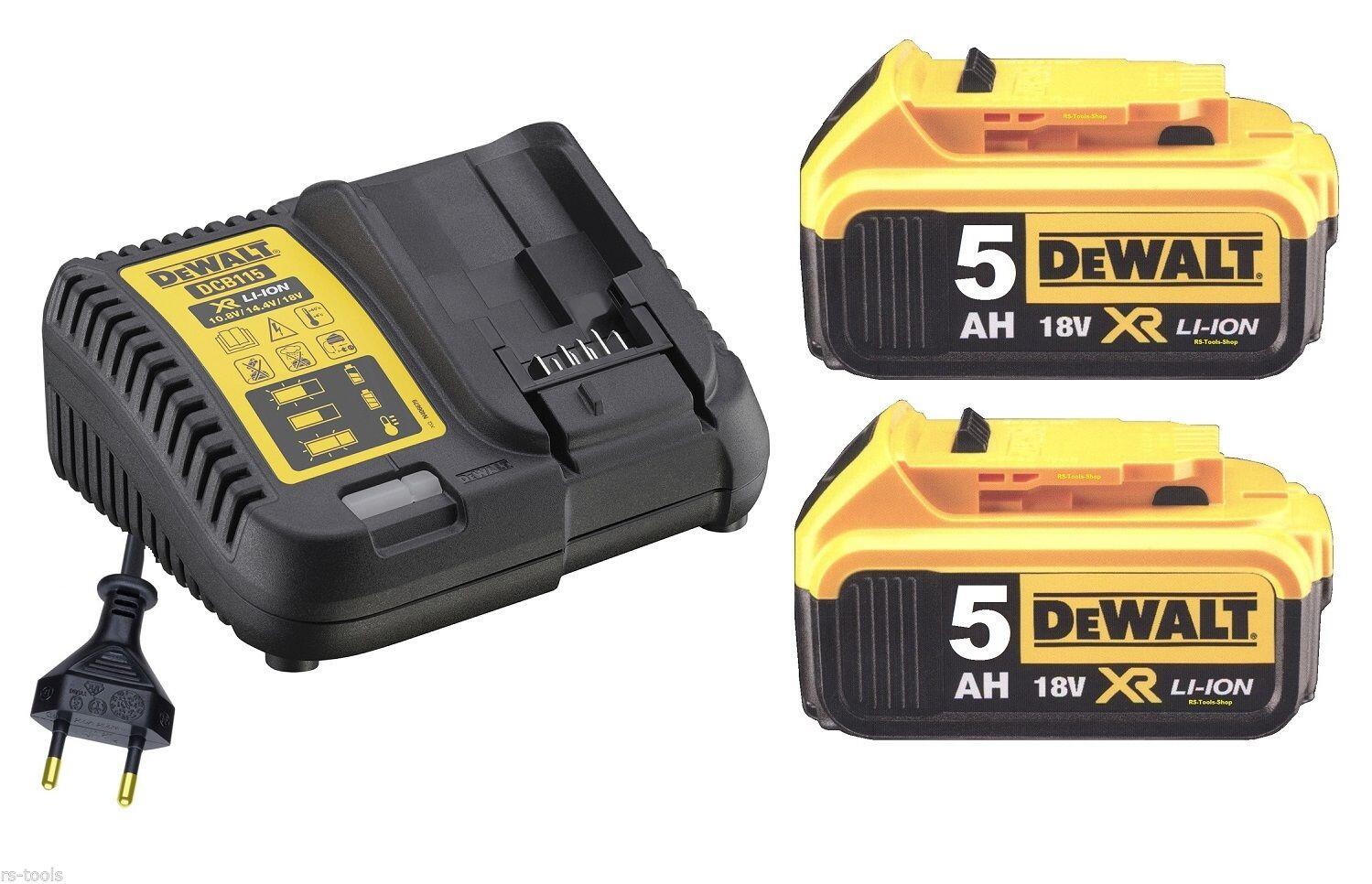 Pack batterie DEWALT, 18 V, 5 Ah Dcb115p2 lithium-ion