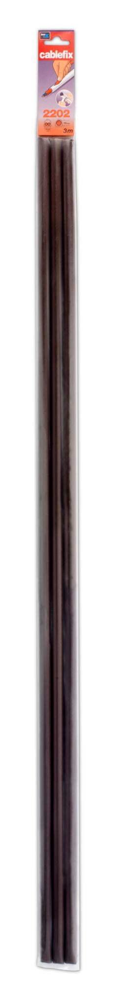 Cache-câble blanc pour moulure, H.1.4 x P.100 cm