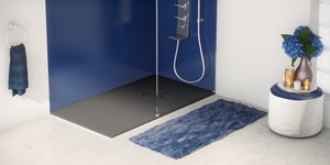 Receveur de douche avec surface solide 160x90 cm Poresta® Loft S