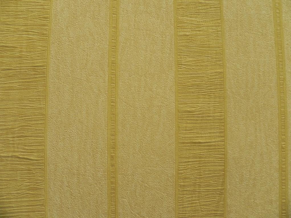 Papier peint vinyle Scala rayures jaune doré | Leroy Merlin