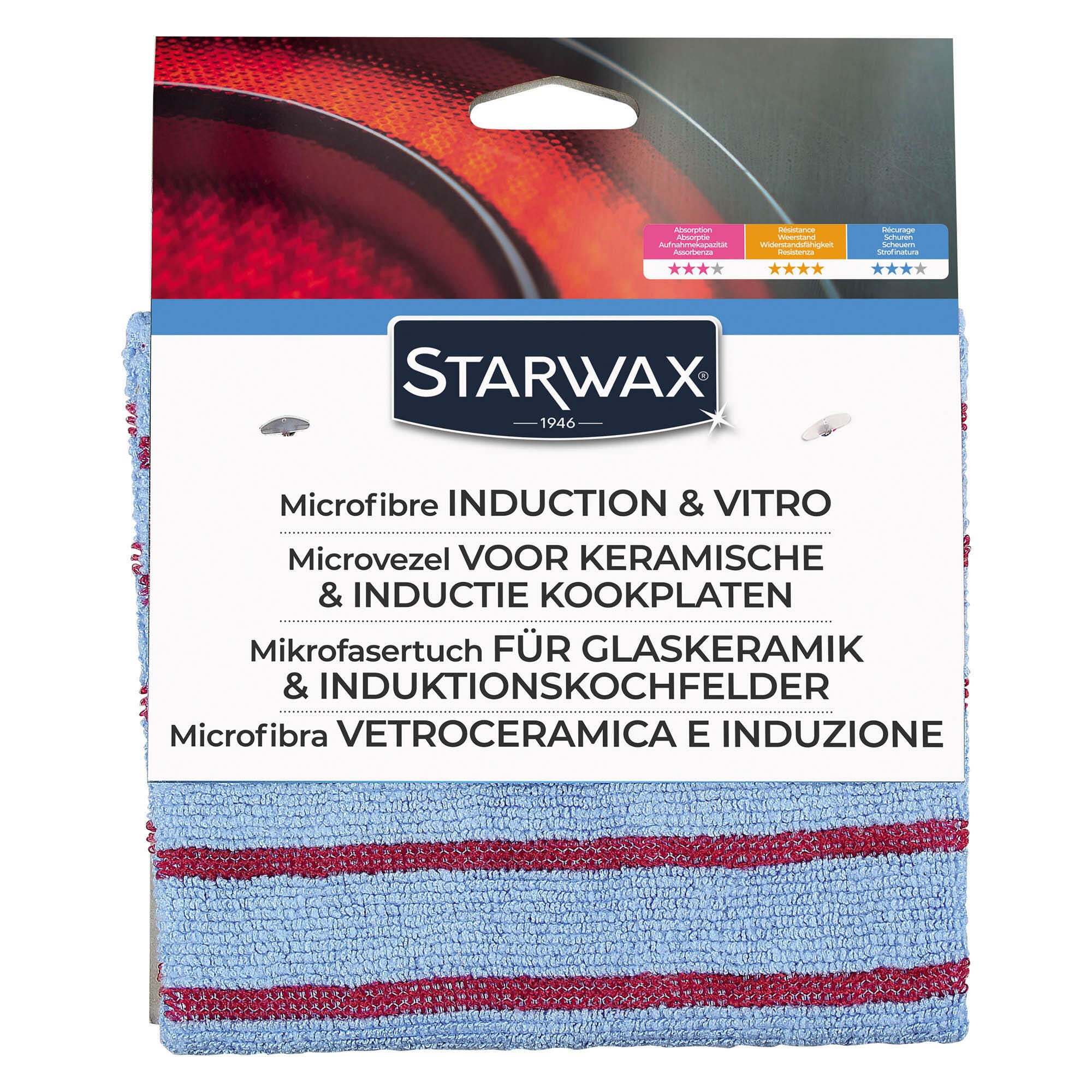 Racloir pour vitrocéramique et induction Starwax