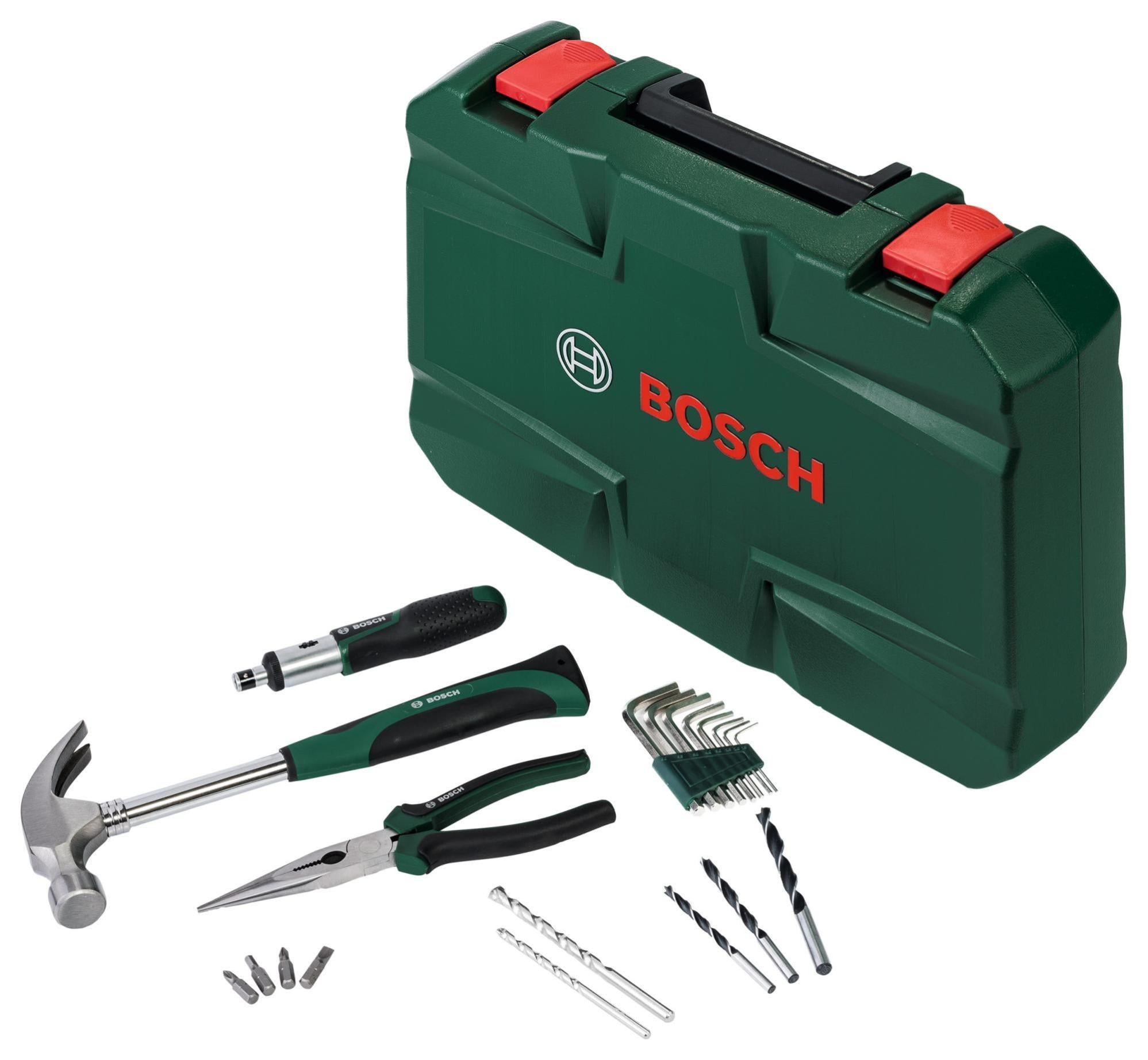 BOSCH - Jouet - Mallette à outils avec visseuse et accessoires