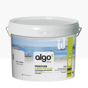 Peinture murs et plafonds Franbat blanc satin 10L