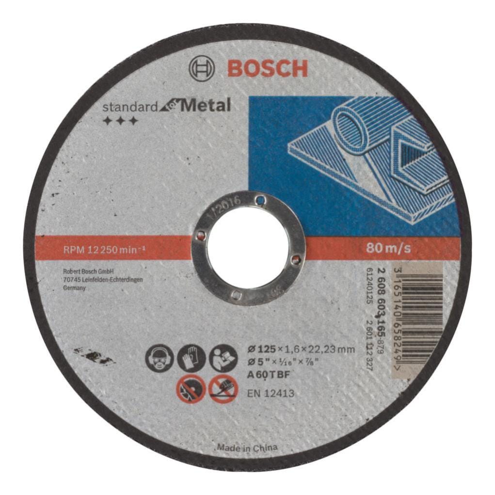 Bosch 5 Disque à tronçonner (pour le métal, conv…