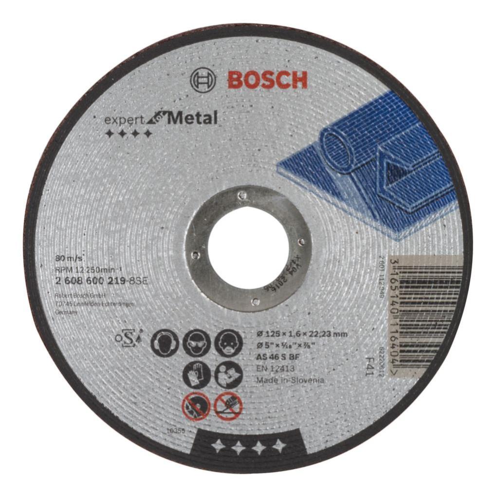 Bosch 2609256B36 Disques abrasifs papier pour Meuleuses angulaires et perceuses Système auto-agrippant Diamètre 115 mm grain 40 Lot de 5 feuilles 