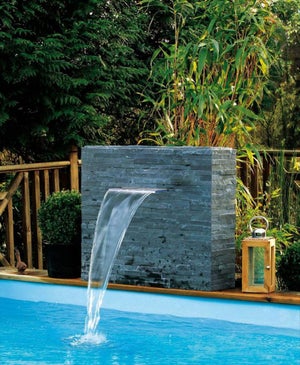 Fontaine de piscine en PVC - Réglable - Décoration de spa - Accessoire de  piscine