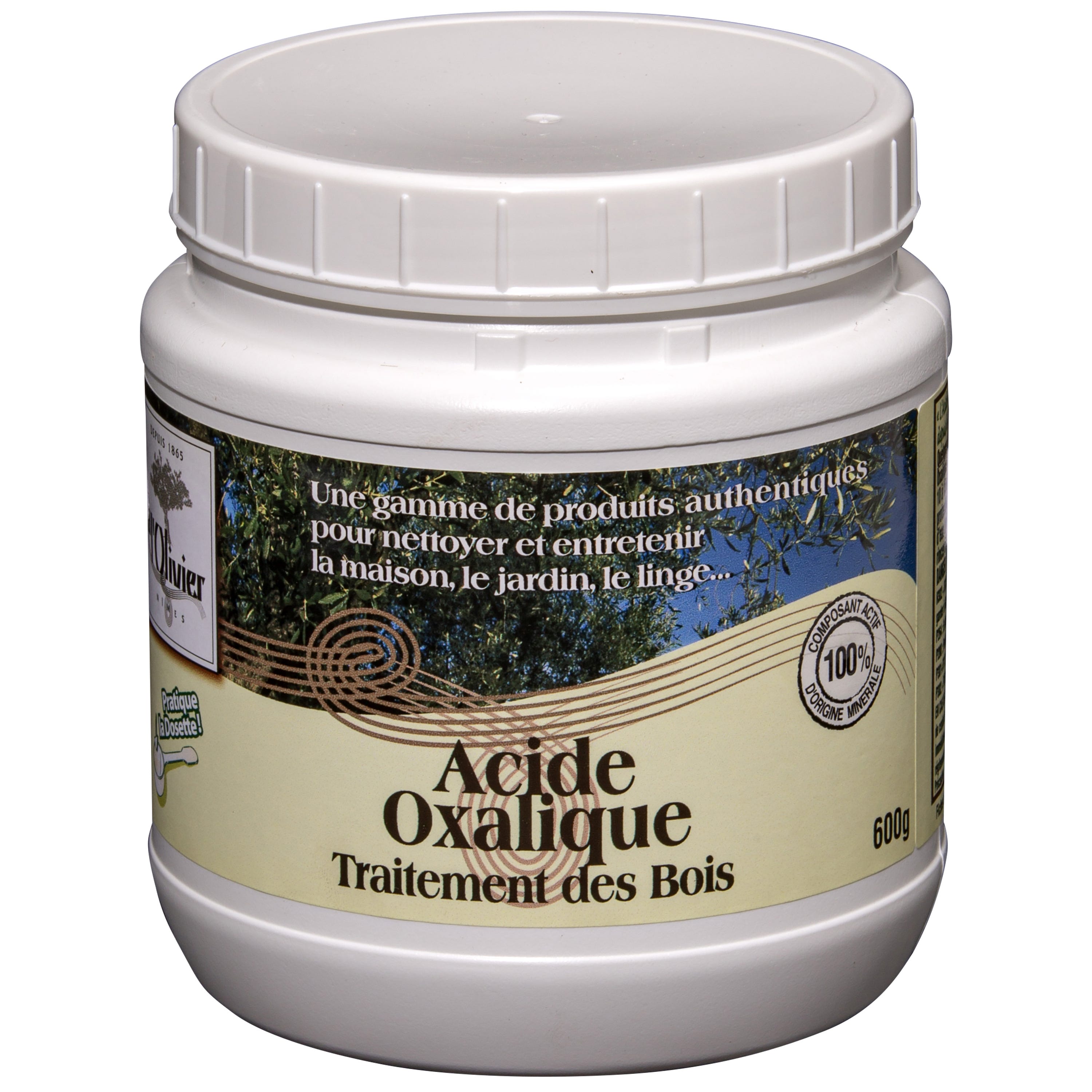Acide oxalique poudre MIEUXA Acide oxalique 600 gr, 0.6 kg