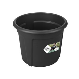 Pot Provence en plastique, noir Ø 35 cm Elho