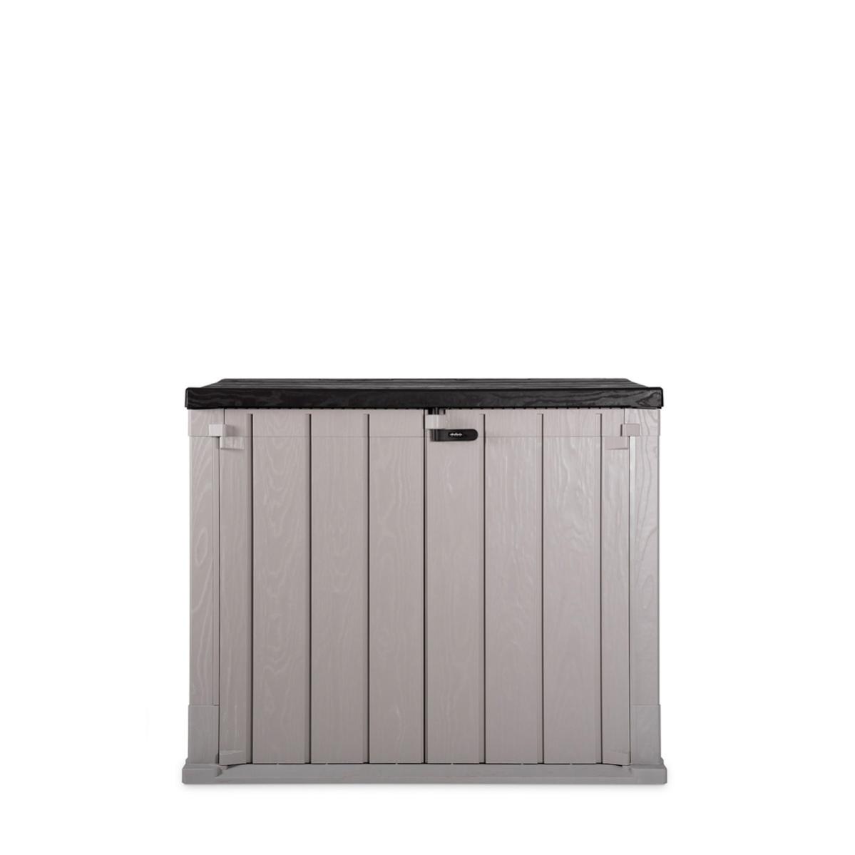 Coffre de jardin Storaway 842 l gris, 842 l | Leroy Merlin