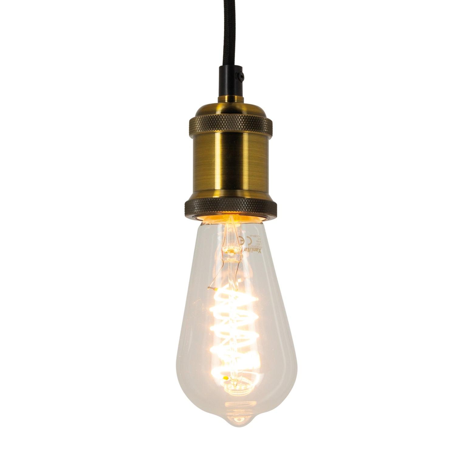Ampoule led Décoratif E27, 300Lm = 28W, blanc très chaud, XANLITE