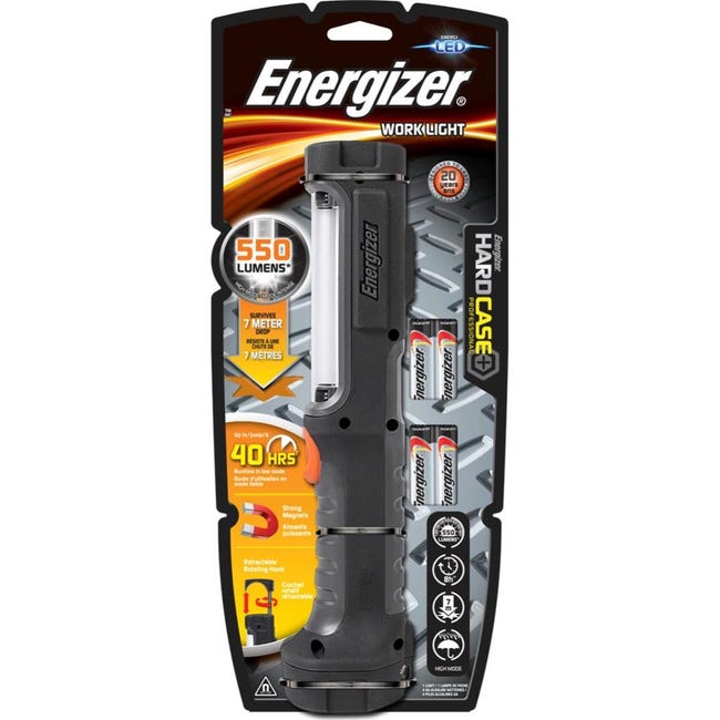 Baladeuse Energizer incassable et puissante.