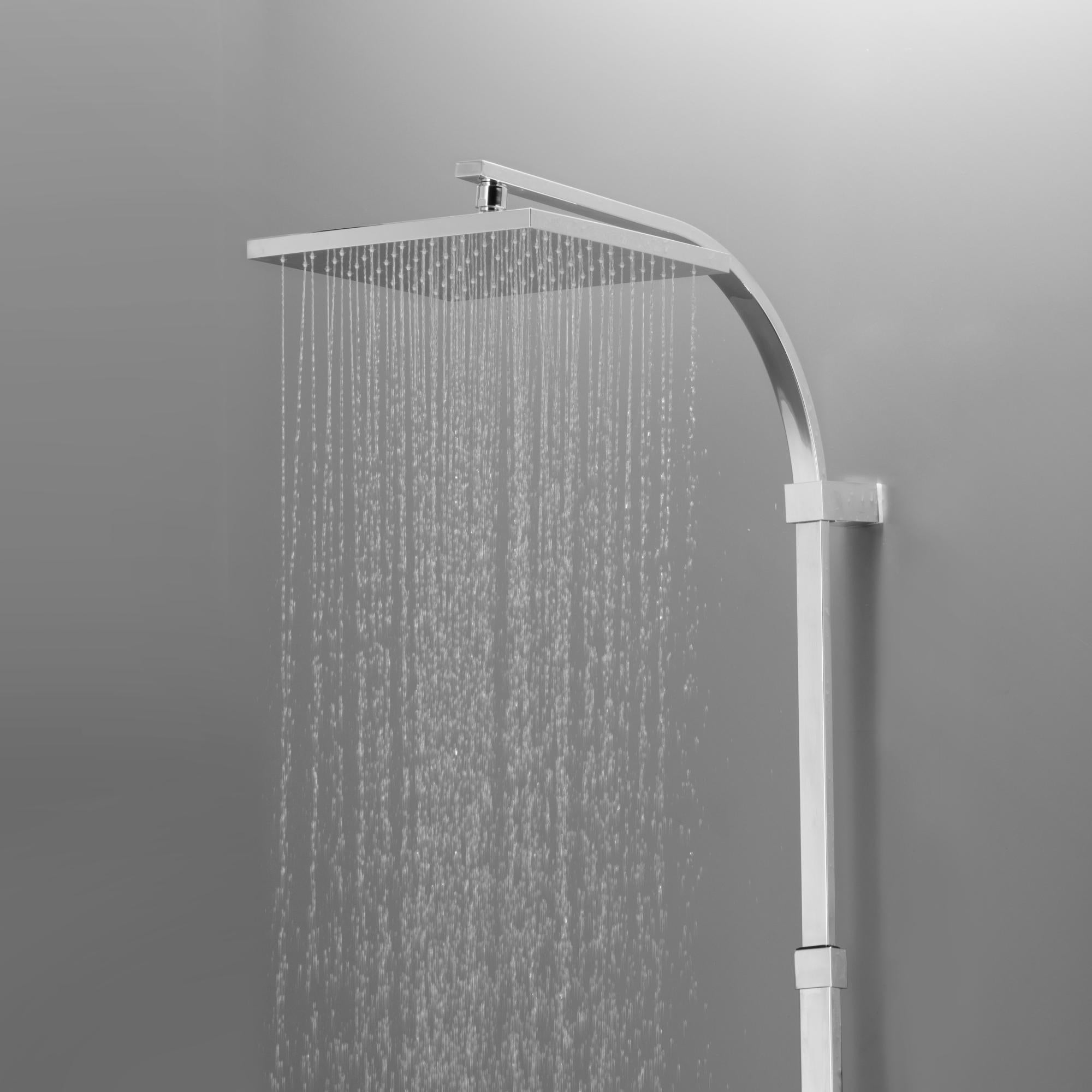 Colonne de douche et bain sans robinetterie, SENSEA Essential | Leroy ...