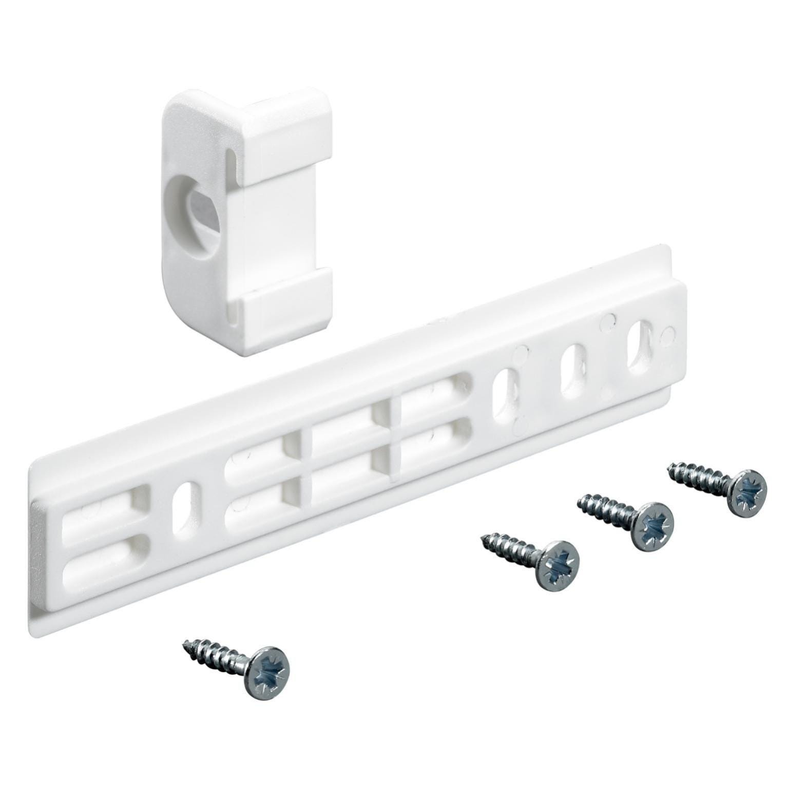 Accessoire Réfrigérateur et Congélateur Whirlpool Kit de fixation porte  frigo intégrable + système glissière pour refrigerateur
