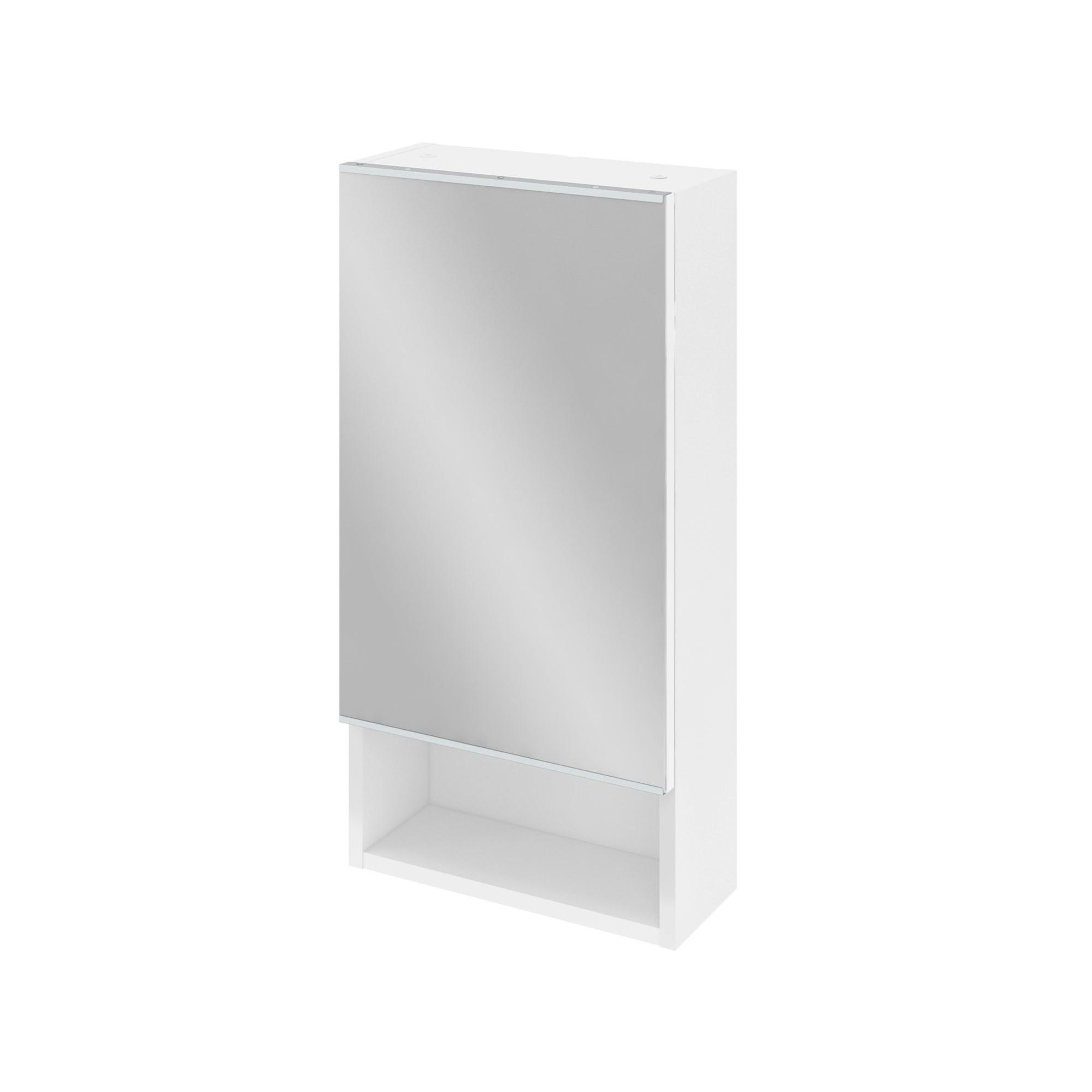 Armoire de toilette l. 35.9 cm, blanc, SENSEA Leroy Merlin