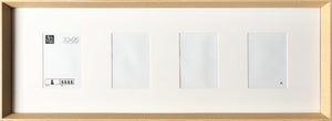 Cadre Milano, H.33 x l.95 cm chêne clair, ARIANE