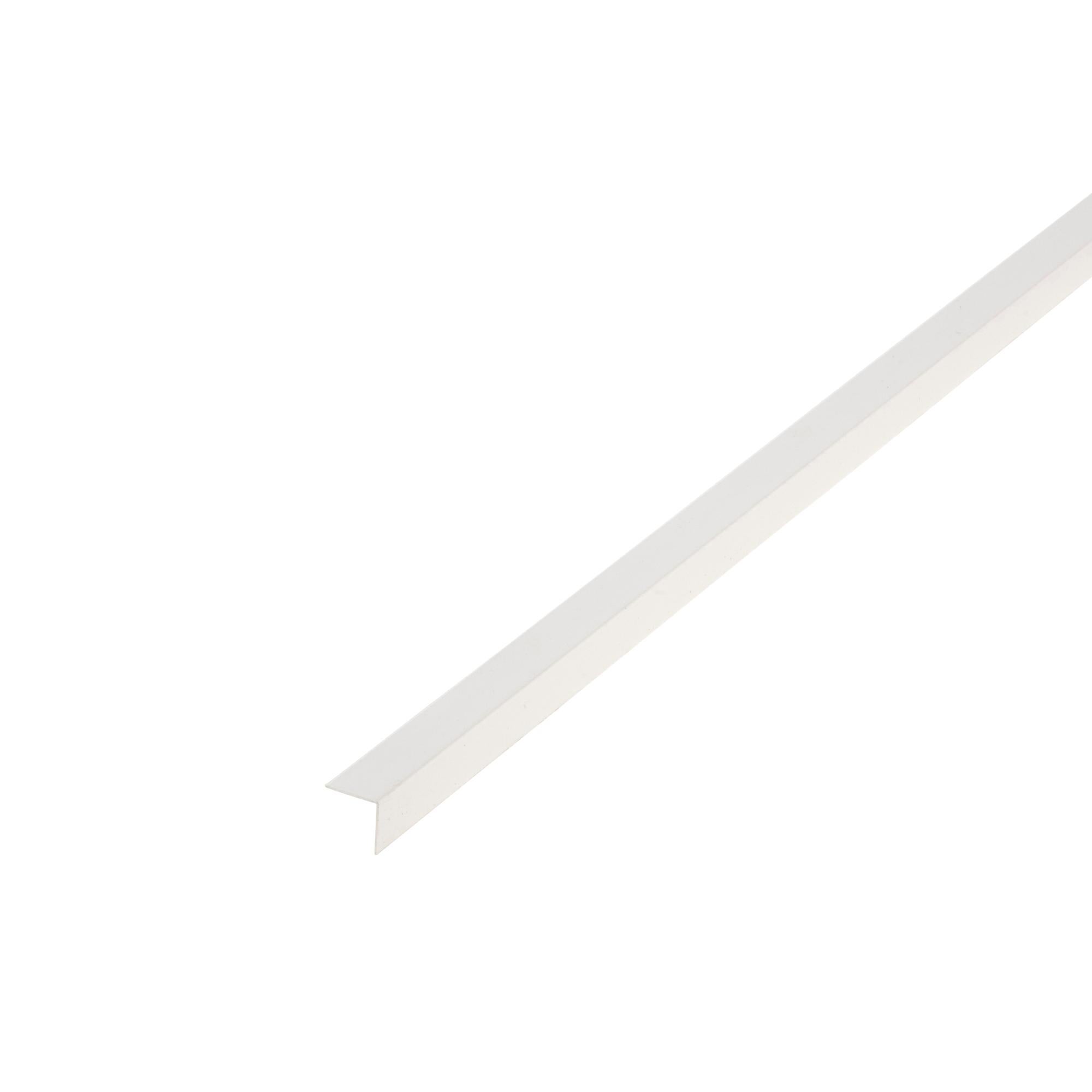 Cornière de protection d'angle adhésive en PVC souple brun 40 x 40 mm, 70 cm