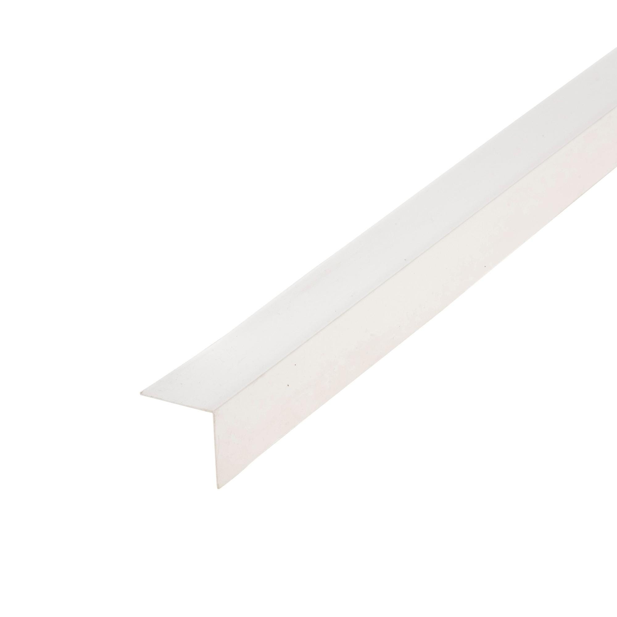 Cornière PVC 100 X 100 X 2,5mm blanche