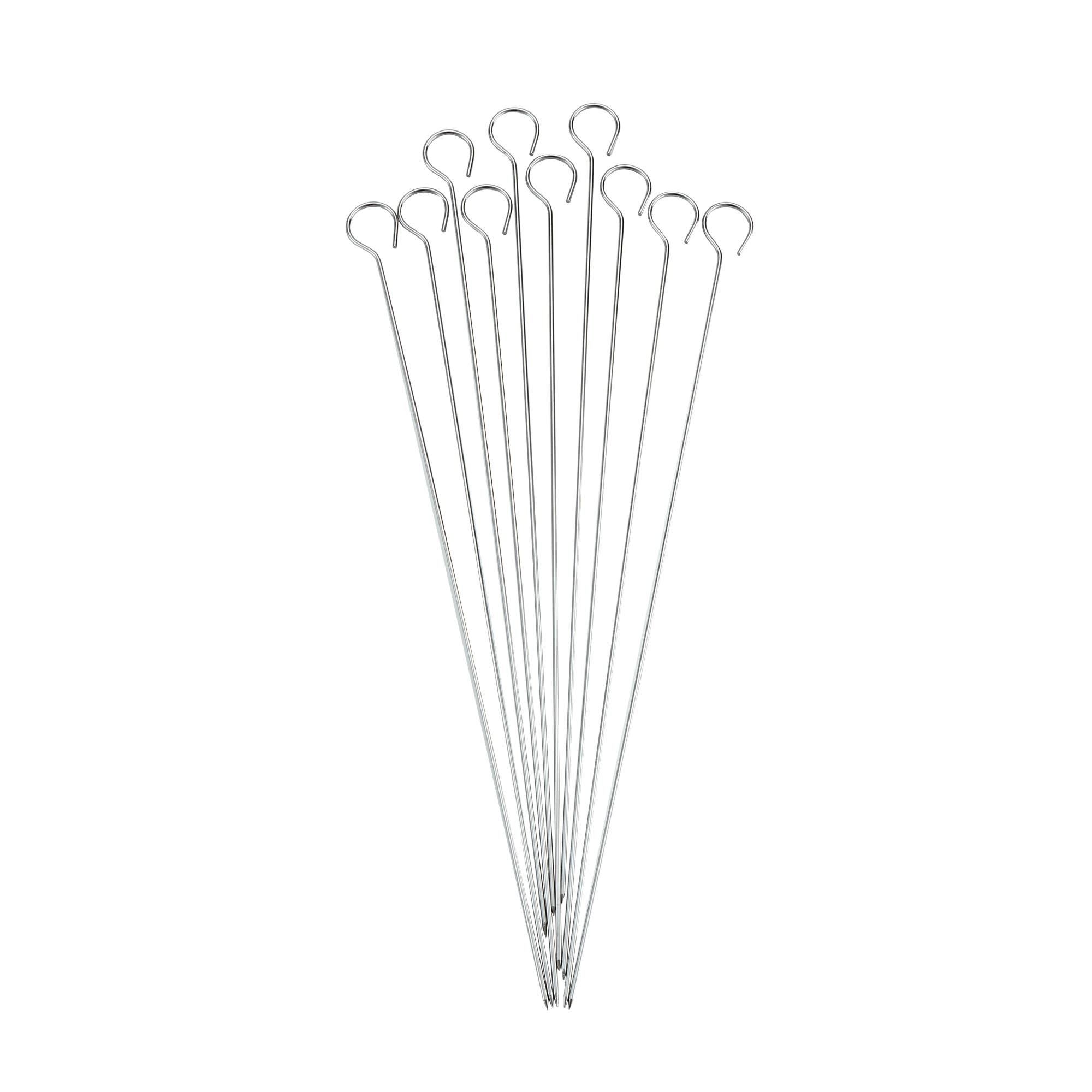Lot de 80 Piques à Brochette en Bois barbecue 
