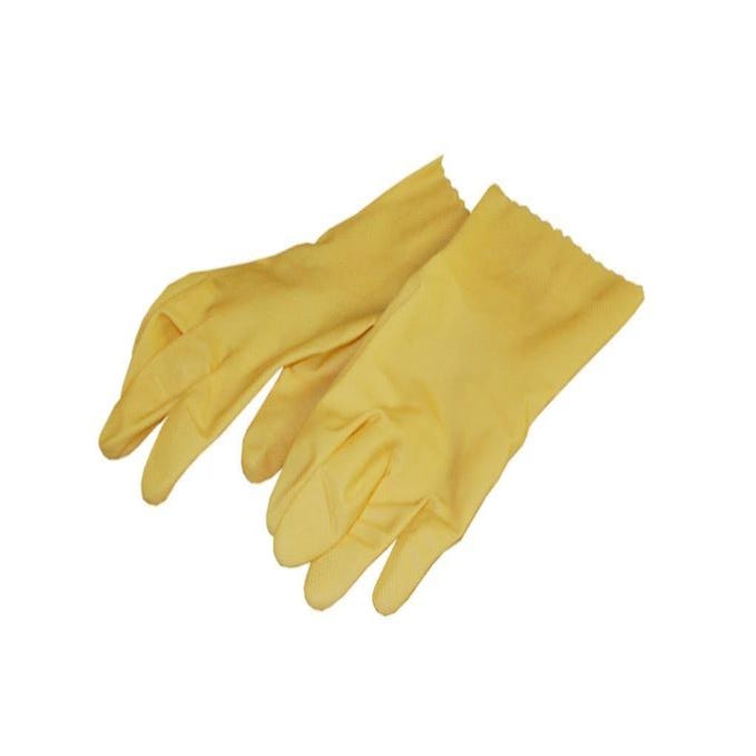 Paire de gants de nettoyage en latex et coton taille 8 GERIN
