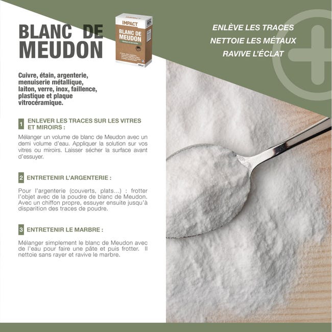 Le Blanc de Meudon : un produit d'entretien multi-usages : Femme