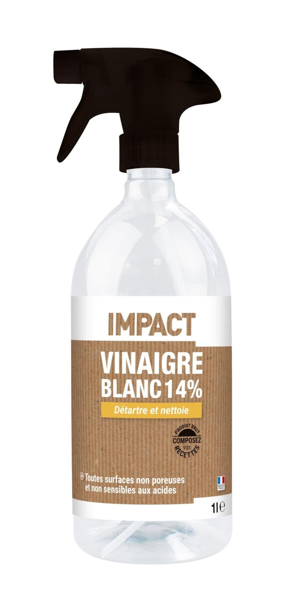 Vinaigre blanc menager 14° 1 Litre - Ducatillon