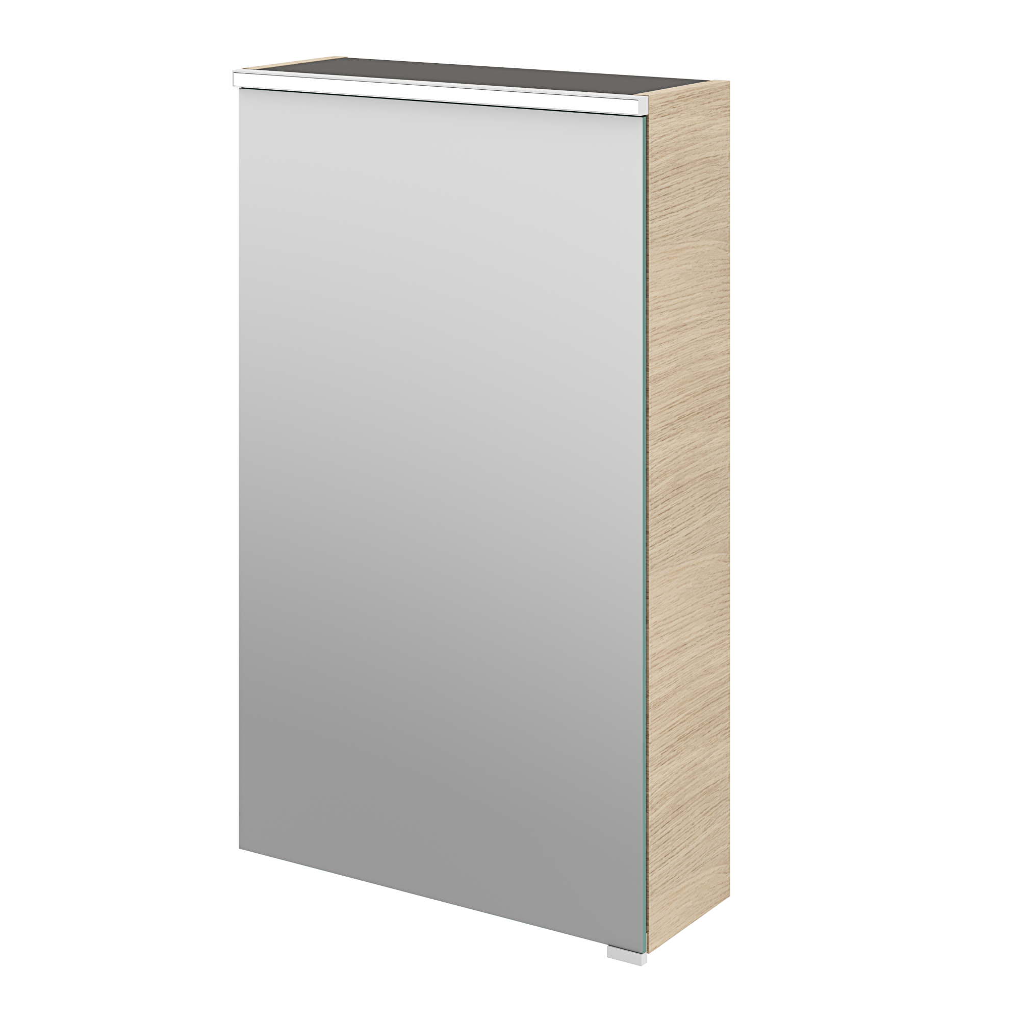 Armoire led 1p de toilette lumineuse l. 45 cm H. 75 cm P. 17 cm, effet