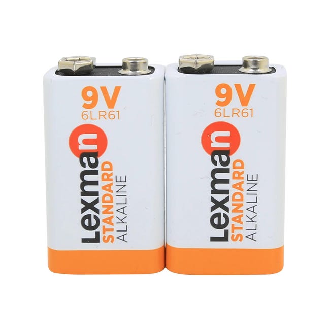 Pile rechargeable 9v 6lr61, LEXMAN