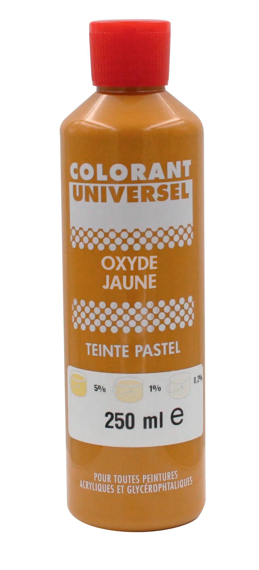 Colorant universel pour peinture oxyde jaune 250ml