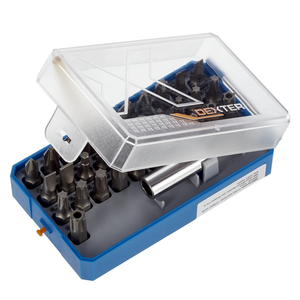 Pack Perceuse sans fil Dexter Power - 18 V, 2 Ah, 2 batteries + 158  accessoires dans mallette - Lyon Grand Parilly (69) –