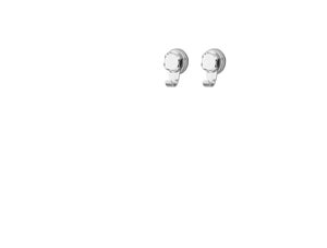 Lot De 2 Crochets En Aluminium Pour Suspension De Câbles Électriques - Fixation Lustres Et Lampes