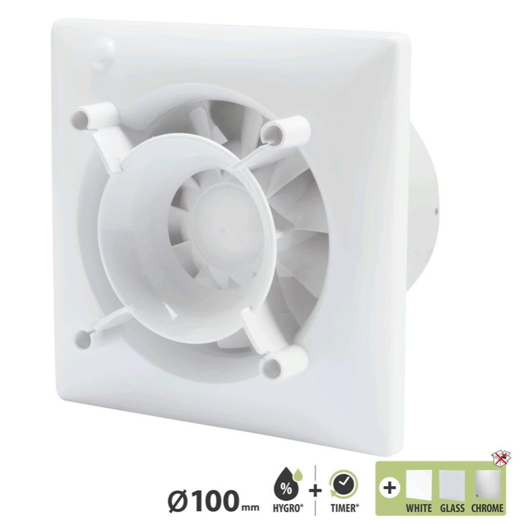 Aerateur Intermittent A Detection D Humidite Equation Sans Facade 100 Mm Leroy Merlin
