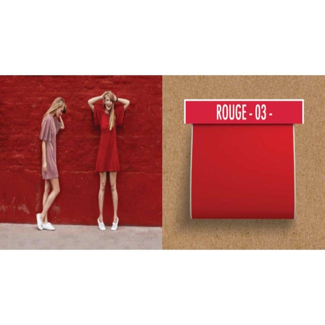 Teinture pour textile rouge Tout en Un IDEAL, paquet de 350g